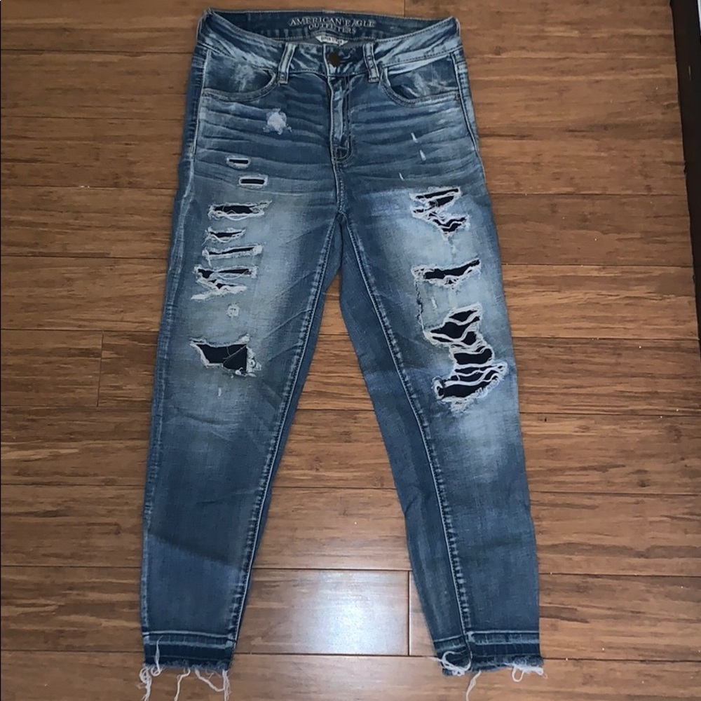 American Eagle Hi-Rise Jegging Crop